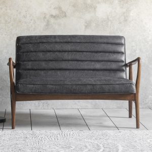 Dodson-Leather-2-Seater-Sofa-in-Black-Image-2