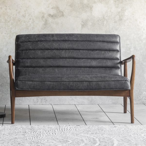 Dodson-Leather-2-Seater-Sofa-in-Black-Image-2