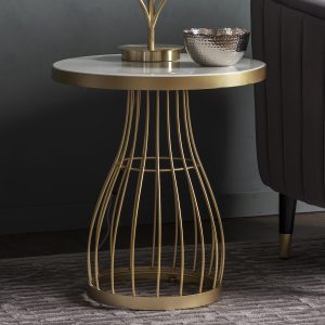 Enfield-Metal-Side-Table-in-Champagne-Image-2