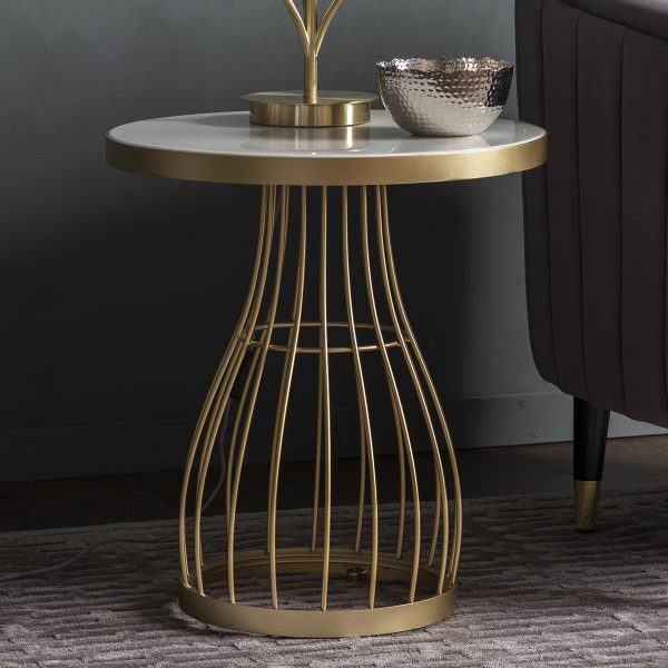 Enfield-Metal-Side-Table-in-Champagne-Image-2