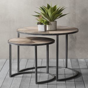Gordon-Light-Wood-Nest-of-2-Coffee-Tables-Image-2