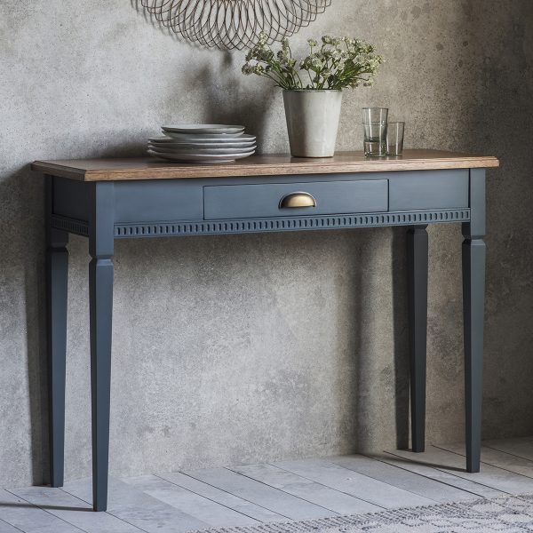 Hellas-Mahogany-1-Drawer-Console-Table-in-Blue-Image-2