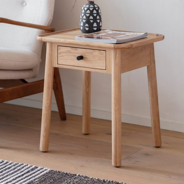 Kingsly-Light-Oak-1-Drawer-Side-Table-Image-2
