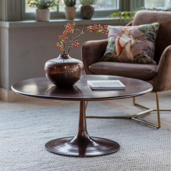 Legan-Metal-Round-Coffee-Table-in-Bronze-Image-2