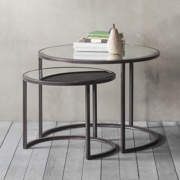 Maine-Metal-Nest-of-2-Coffee-Tables-in-Bronze-Image-2