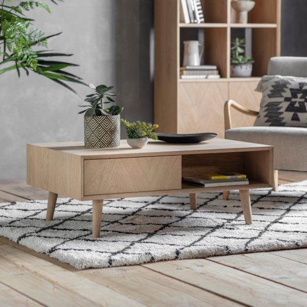 Messina-Light-Oak-2-Drawer-Coffee-Table-Image-2