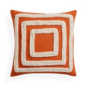 Pimlico_Squares_Pillow_Orange_Front_Spring23_Silo