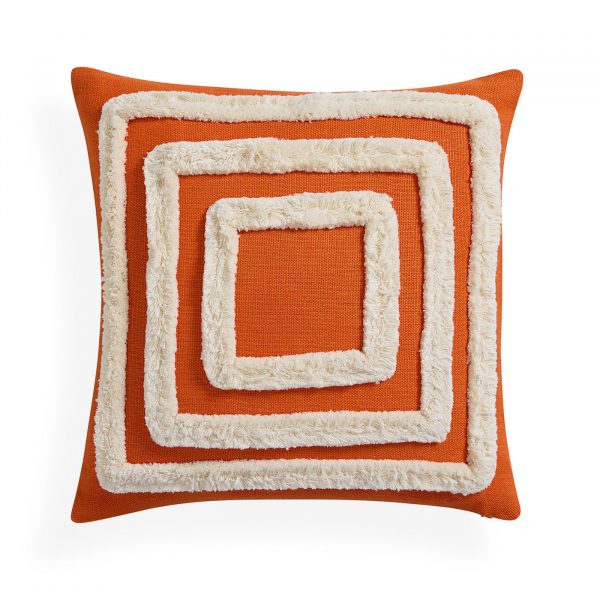 Pimlico_Squares_Pillow_Orange_Front_Spring23_Silo
