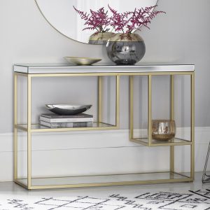 Pippy-Metal-Console-Table-in-Champagne-Image-2