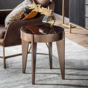 Teynham-Pine-Side-Table-in-Gold-Image-2