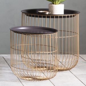 Whittle-Metal-Nest-of-2-Side-Tables-in-Gold-Image-2