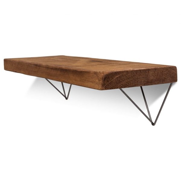 Bowes-Solid-Wood-Shelf-Raw-Steel-Brackets-12x2-Rustic-Shelf-29.5cmx5cm-21586-p