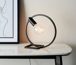 CircleBlackTableLamp2