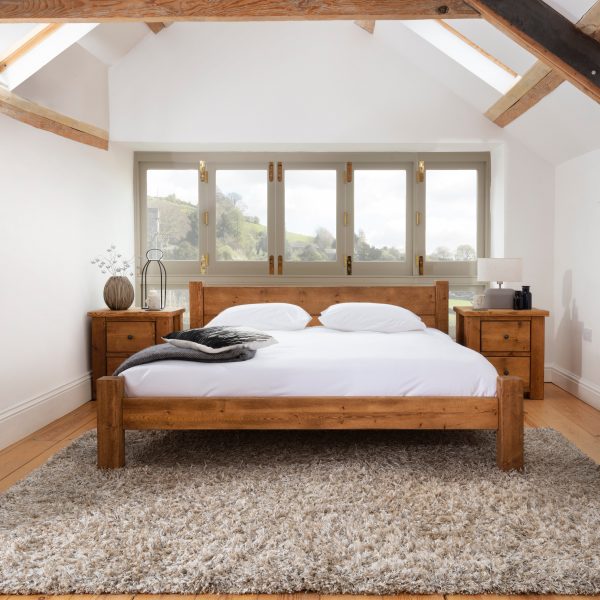 ColeridgeRusticWoodenBedstandardsquare