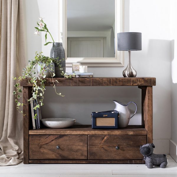 Derwentsolidwoodconsoletable