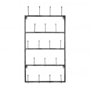 GalvanisedMetalWallRackstraight