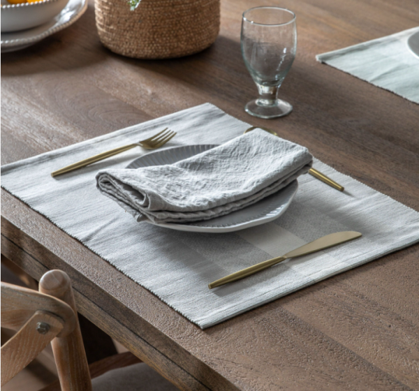 Grey_Striped_Cotton_Placemats_-_Set_Of_43