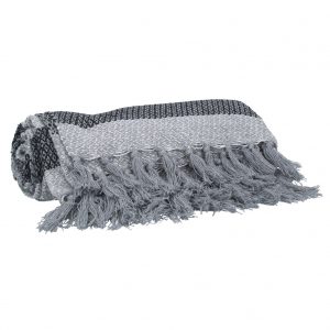 Grey_Striped_Cotton_Throw_150cm