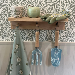 OakShelfWithHooks