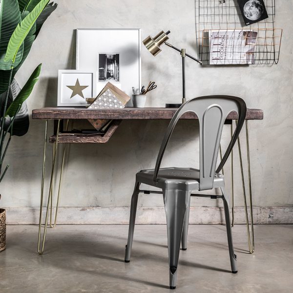 OuseburnSolidWoodHairpinDesk