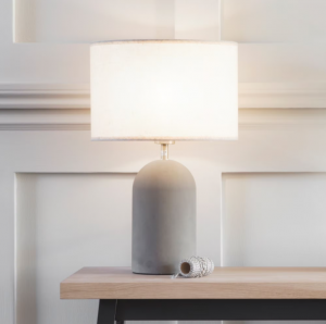 TallGreyConcreteTableLamp01