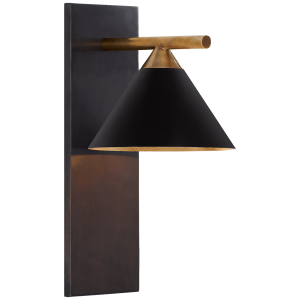 120835-cleo-sconce-in-bronze-and-antique-burnished-brass-with-black-shade