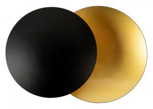 eclisse-led-wall-light-black-gold-8321