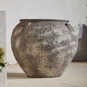 Ancient_Stone_Round_Garden_Plant_Jar_86cm