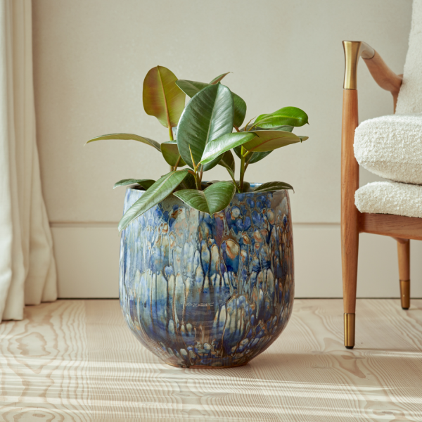 Azura_Glazed_Blue_Indoor_Plant_Pot