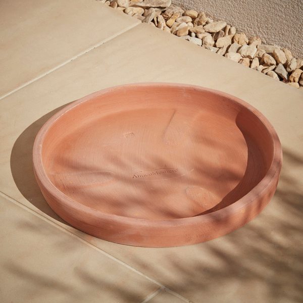 Castello-Terracotta-Pot-Saucer-In-Large