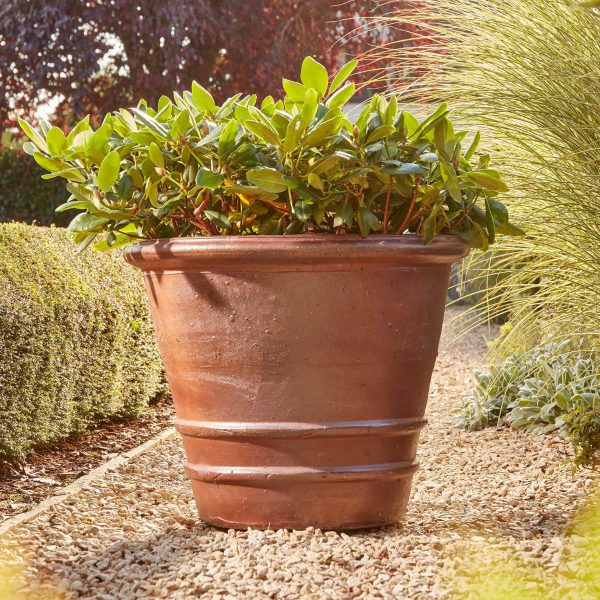 Desi-ancient-large-glazed-plant-pot