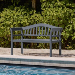 Repton-queen-wooden-garden-bench-charcoal