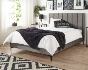 aspire-phoebe-grey-velvet-designer-bed-frame