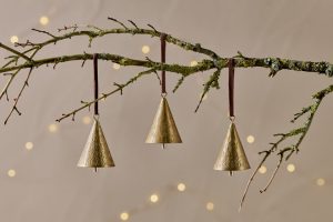 Manya-Metal-Bell-Baubles-Brass-Set-of-3-nkuku