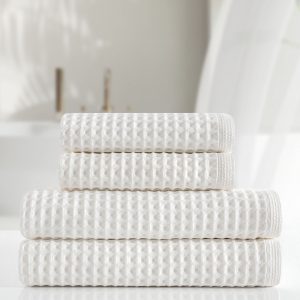 StrattonWaffleTowelSet-White_Stack