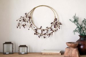 TW04-TW0401-TanuLayeredMangoWoodBeadedWreath-Brass_Ruby-nkuku-1