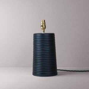 Black_Ridged_Tapered_Lamp_ANTA_Scotland_-3