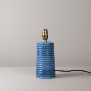 Blue_Ridged_Small_Tapered_Lamp_ANTA_Scotland_01