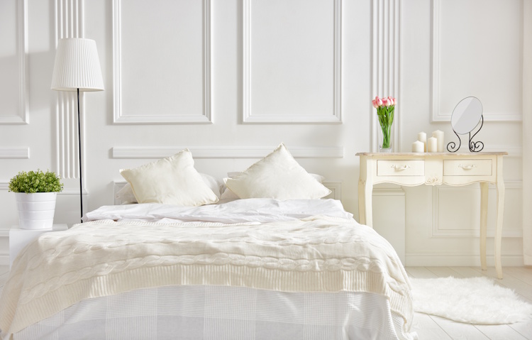 White Bedroom - shutterstock_358050455