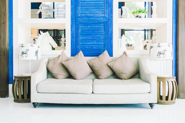 White sofa - shutterstock_402905395